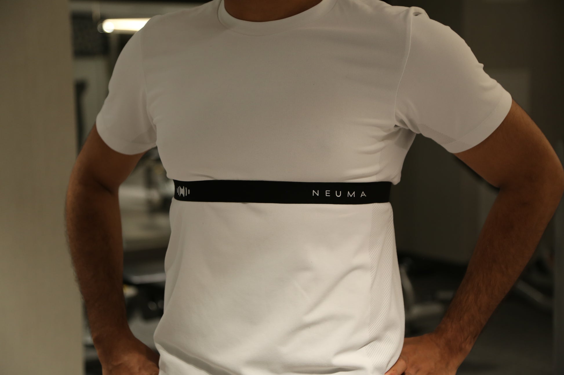 NeumaBand on Person comfortably